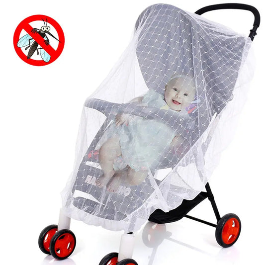 Amazing Baby Full Cover Netting Bed Mesh Accessories Universal Mosquito Net Stroller Net Buggy Crib Netting Baby Protection Net - Jamboshop.com