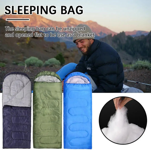 2023 Multi-purpose Envelope Sleeping Bag Portable Sleeping Sleeping Outdoor Travel Bag Dirt Insulation Bag Adult Hotel Camp S9Q1 - Jamboshop.com