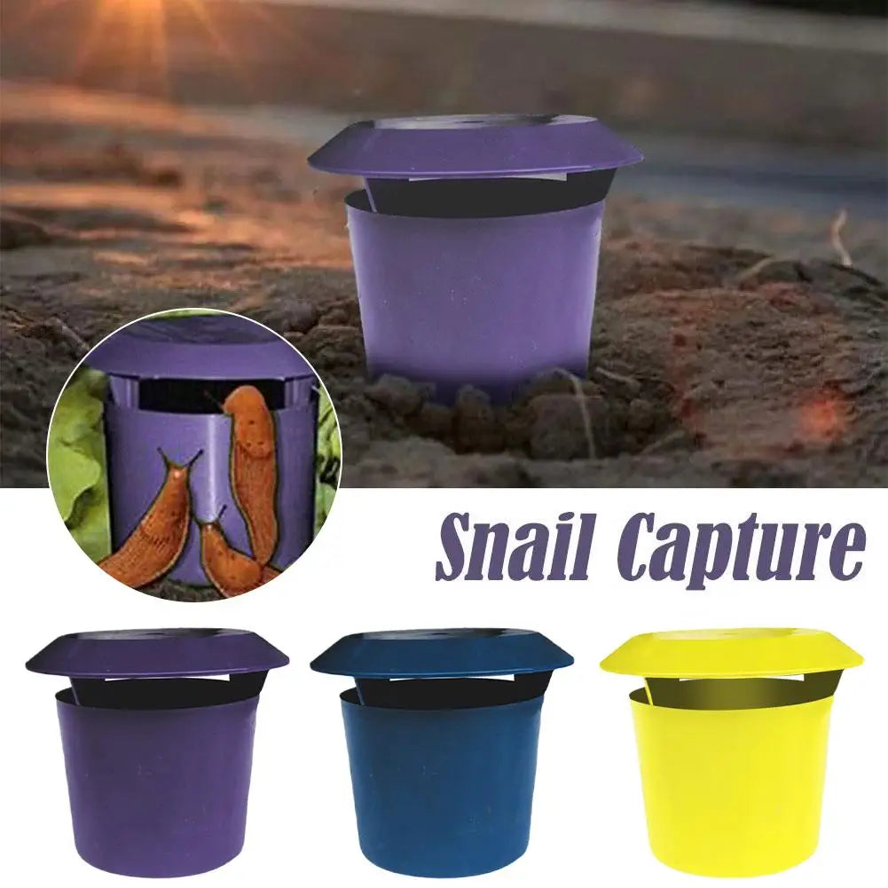 Garden Farm Protector Snail Catcher Slug House Reject Pest Snail Tools Snail Cage Gintrap Repeller Animal Catcher Trap S9f3