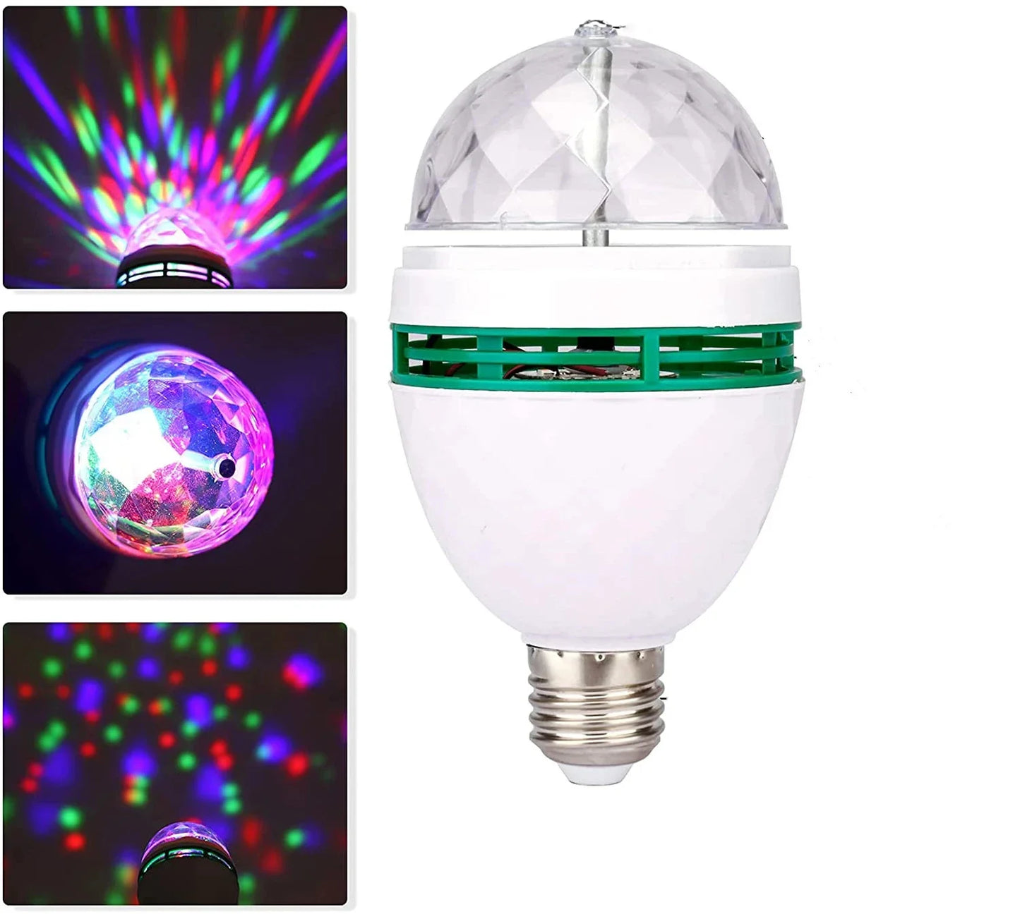 E27 Stage Light Colorful Small Magic Ball Rotating LED Stage Lamp Bulb For DJ Disco Ambient Light - Jamboshop.com