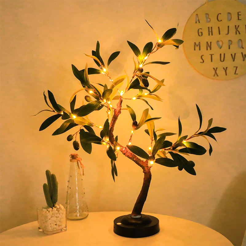 LED Tree Sheap Lights, Atmosphere Light, Table lamps, Indoor Living Room, Bedroom, Store, Summer Decoration - Jamboshop.com