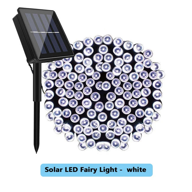 Solar lamp string Outdoor Lighting led 7M 22M 200LEDs For Garden Decoration Christmas Fairy Light Home Solar Power Lamp - Jamboshop.com