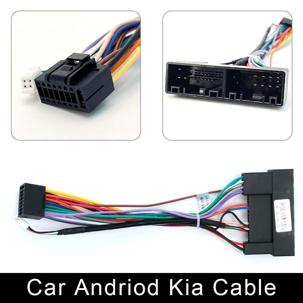 ISO Cable Car Android Player 2Din Stereo Radio Accessories for Kia Suzuki VW Hyundai Honda Toyota Nissan Mitsubish Ford Outlande - Jamboshop.com