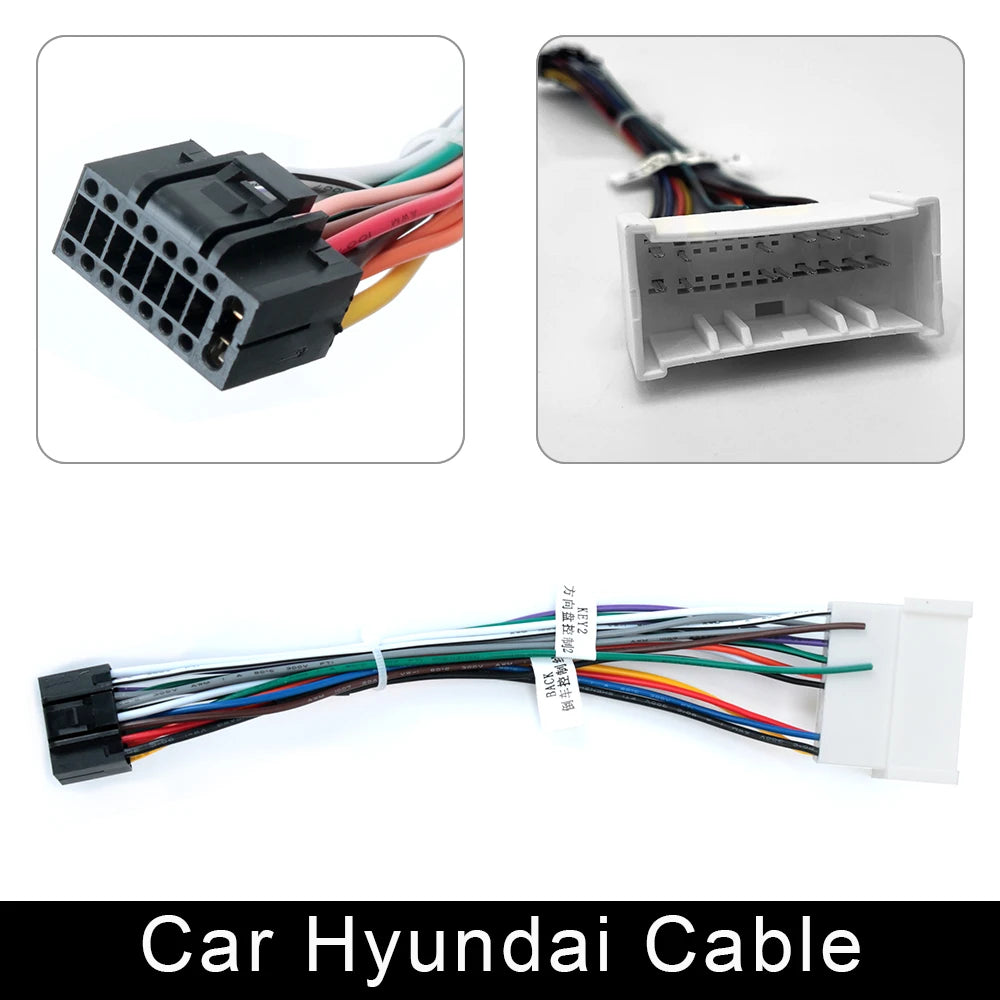 ISO Cable Car Android Player 2Din Stereo Radio Accessories for Kia Suzuki VW Hyundai Honda Toyota Nissan Mitsubish Ford Outlande - Jamboshop.com