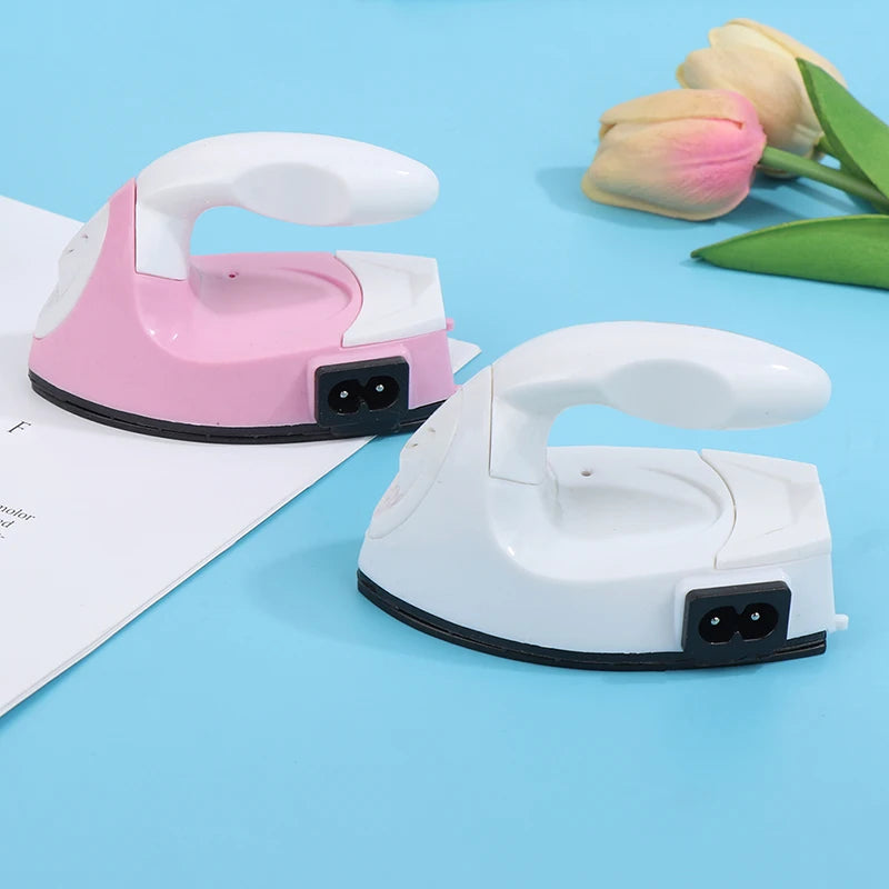 Mini Craft Iron Electric Iron Portable Handy Heat Press DIY Small Iron For Ironing Clothes Laundry Appliances EU/US Plug