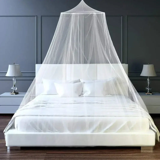 3 Colors Summer Hung Dome Mosquito Net Princess Style Polyester Lace Mesh Fabric for Home Bedroom Baby Adults Home Decor - Jamboshop.com