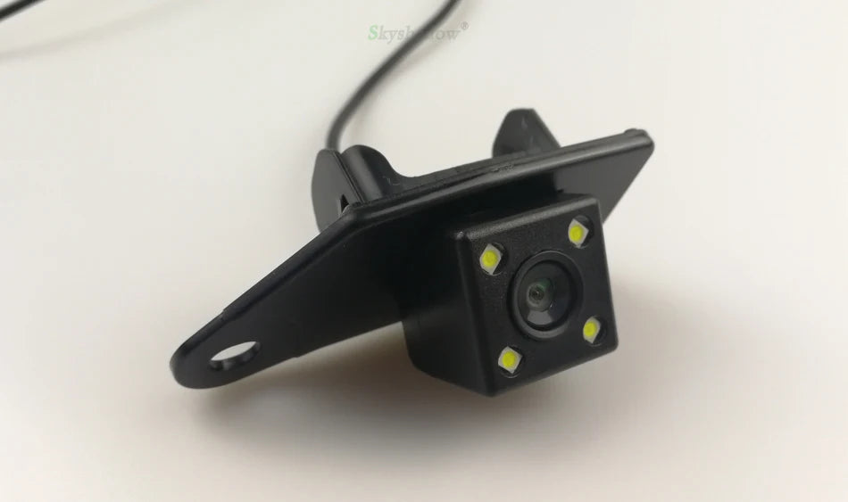 HD Wireless Car CCD Rear Camera Fisheye 12 led dynamic Night Vision bracket Parking For Mitsubishi ASX 2011 2012 2013 2014 RVR