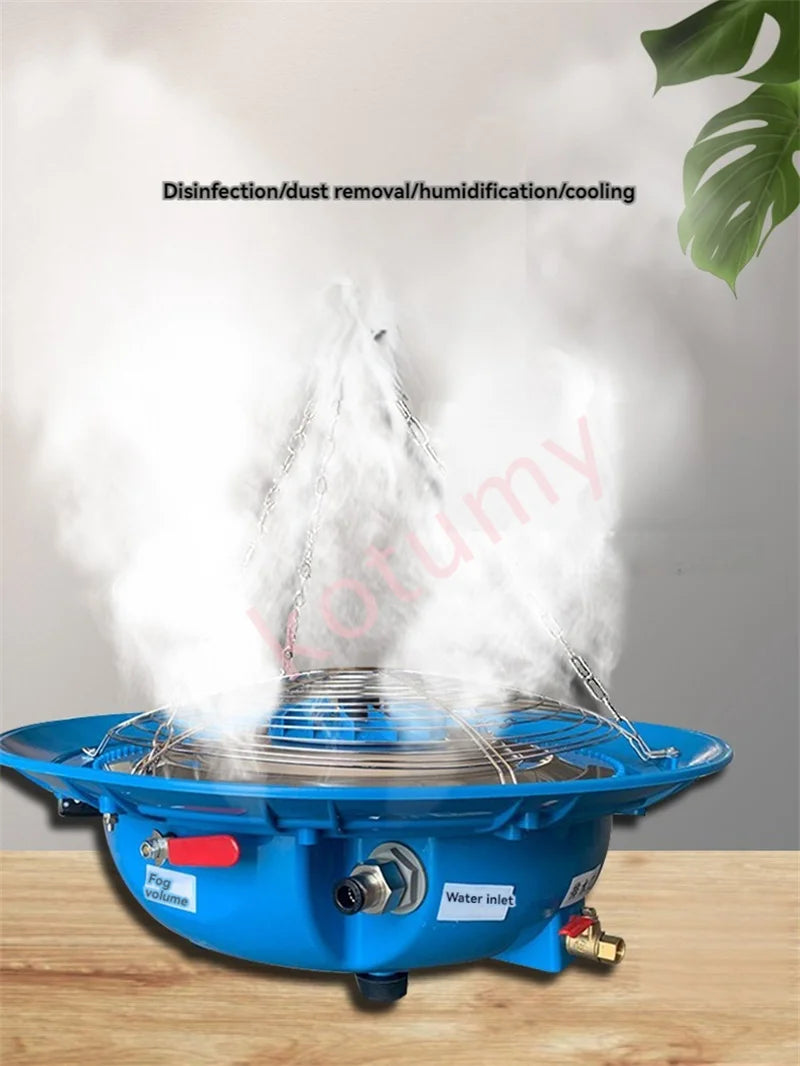 Centrifugal Atomizing Humidifier Farm Greenhouse Humidifier Breeding Room Industrial Dust Removal Cooling Water Mist Curing Room