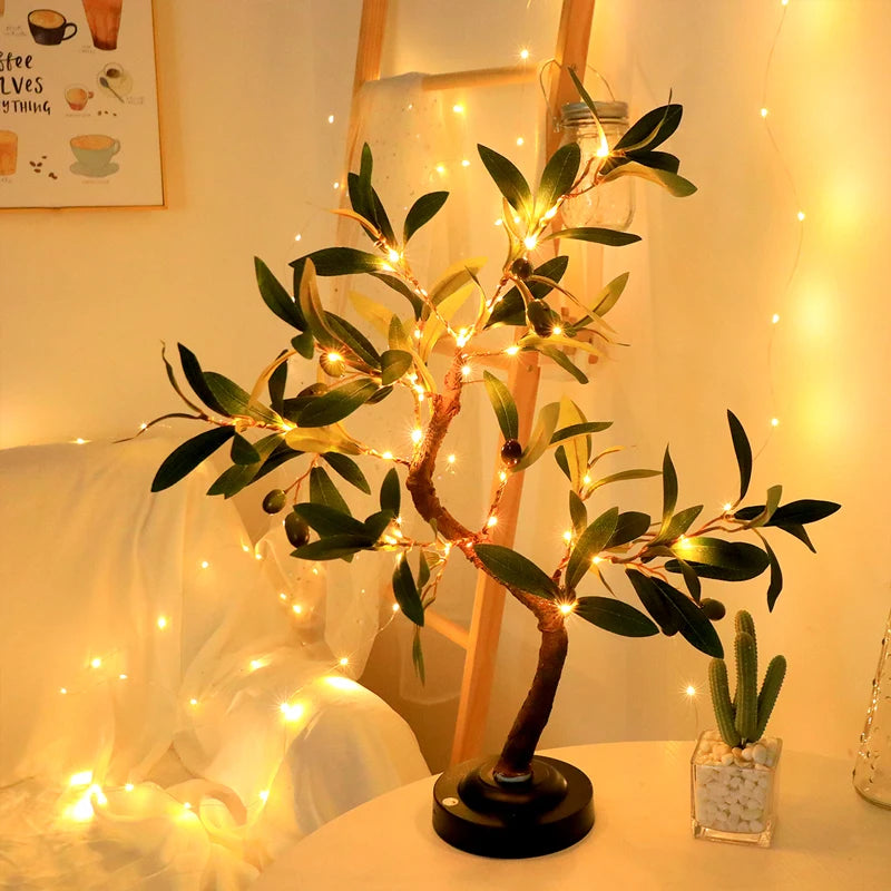 LED Tree Sheap Lights, Atmosphere Light, Table lamps, Indoor Living Room, Bedroom, Store, Summer Decoration - Jamboshop.com