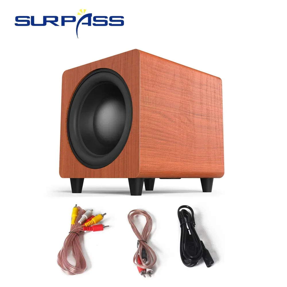 HiFi Full Range Subwoofer Speaker 90W Big Pwer 10" Sub woofer Heavy Bass Loudspeaker Box Audio Music Home Sound System Subwoofer