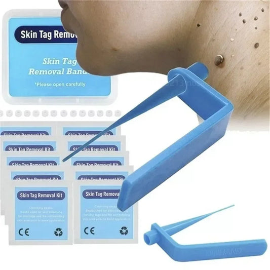 Skin Care Rubber Bands Skin Tag Remover Skin Tag Removal Kit Face Care Mole Wart Tool Skincare Green Beauty & Health
