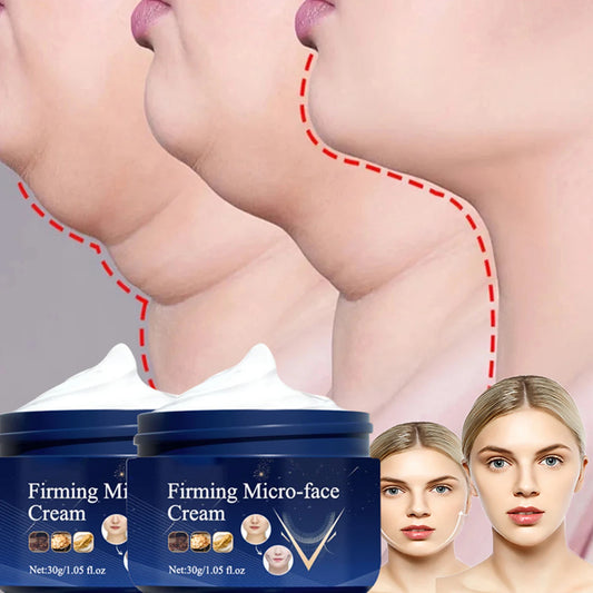 Slimming Cream V-Shape Face Lift Firming Cream Removal Double Chin Muscle Slimming Fat Burning Reshape Face Beauty Health