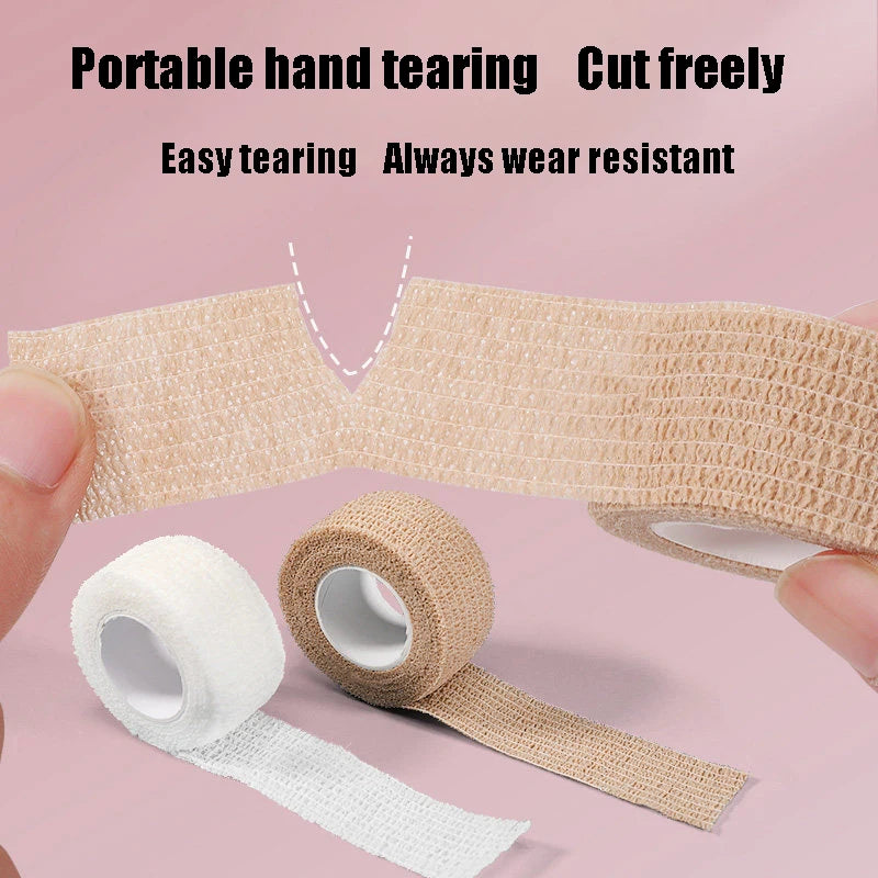 Toe Anti Wear Sleeve Protective Sticker Non-Woven Pain Relief Foot Care Protector Ultra-Thin Breathable Finger Toe Care Tape