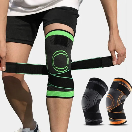 Men Women Sports Knee Support Compression Sleeves Joint Pain Arthritis Relief Running Fitness Elastic Wrap Brace Knee Pads