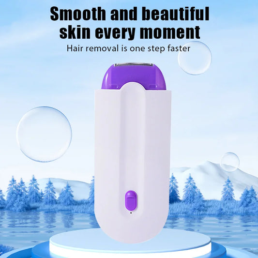 Electric Epilator Hair Remover Professional Safety Depilation Shaving Trimmer Painless Portable USB Chargable for Whole Body