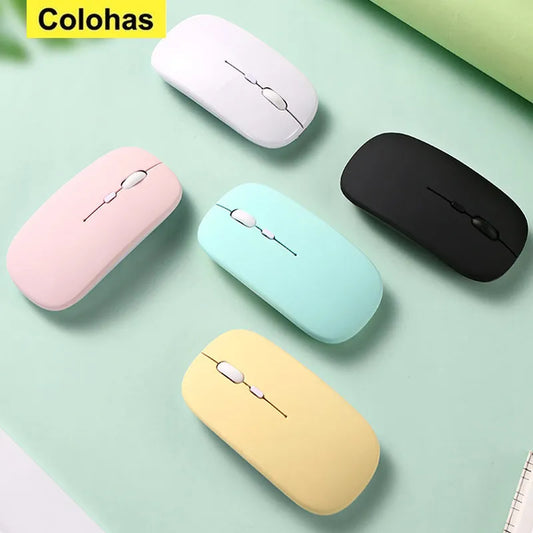Wireless Bluetooth Mouse Portable Magic Silent Ergonomic Mice For Laptop iPad Tablet Notebook Mobile Phone Office Gaming Mouse - Jamboshop.com