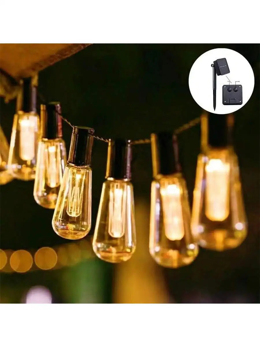 Solar Lights Outdoor Waterproof IP 65 30 LED ‎Solar Lights for Outside Hanging Party Garden Yard Home Wedding Christmas Decor - Jamboshop.com