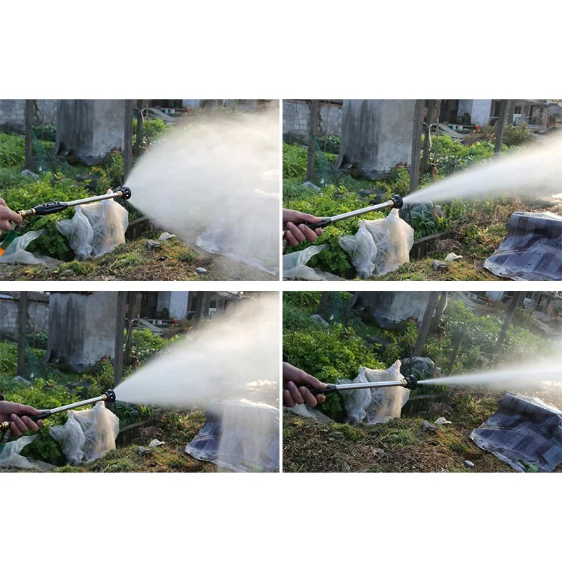 High Pressure Water Spray Mist Sprayer Nozzle Adjustable Garden Farm Irrigation Pump Tool for Fruit Tree Window Cleaning