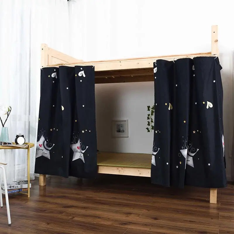 Dormitory Canopy Bed Curtains Bunk Single Curtain Student Bed Dustproof Privacy Protection Mosquito Net Bedroom Home Decor - Jamboshop.com