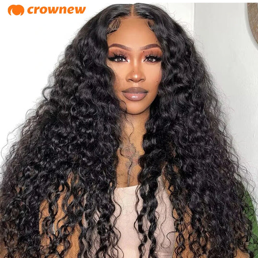 Curly Lace Front Human Hair Wig 13X4 Hd Lace Front Human Hair Wig Preplucked Glueless Human Hair Lace Frontal Wig Ready To Go - Jamboshop.com