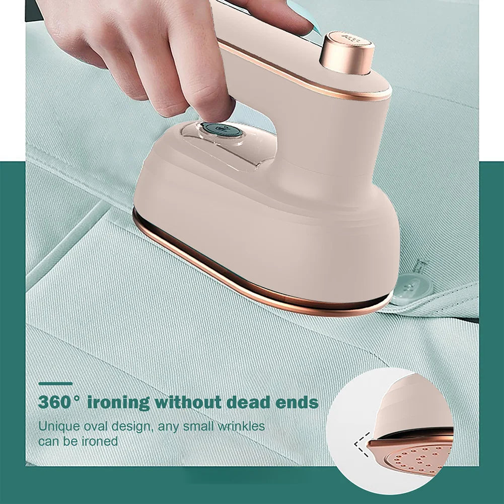 Handheld Garment Steamer Mini Portable Household Fabric Steam Iron for Home Travel Wet Dry Ironing Machine Small Electric Iron