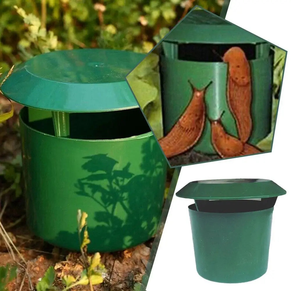 Eco-friendly Snail Cage Slug House Snail Trap Catcher Reject Gintrap Tools Animal Pest Repeller Garden Farm Protector