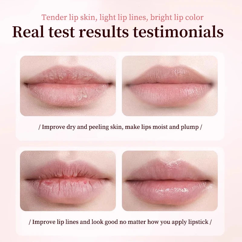 Magic Color-changing Lipstick Moisturizing Lip Balm Lip Plumping Gloss Pink Lip Care Moisturizer Female Makeup Korean Cosmetics