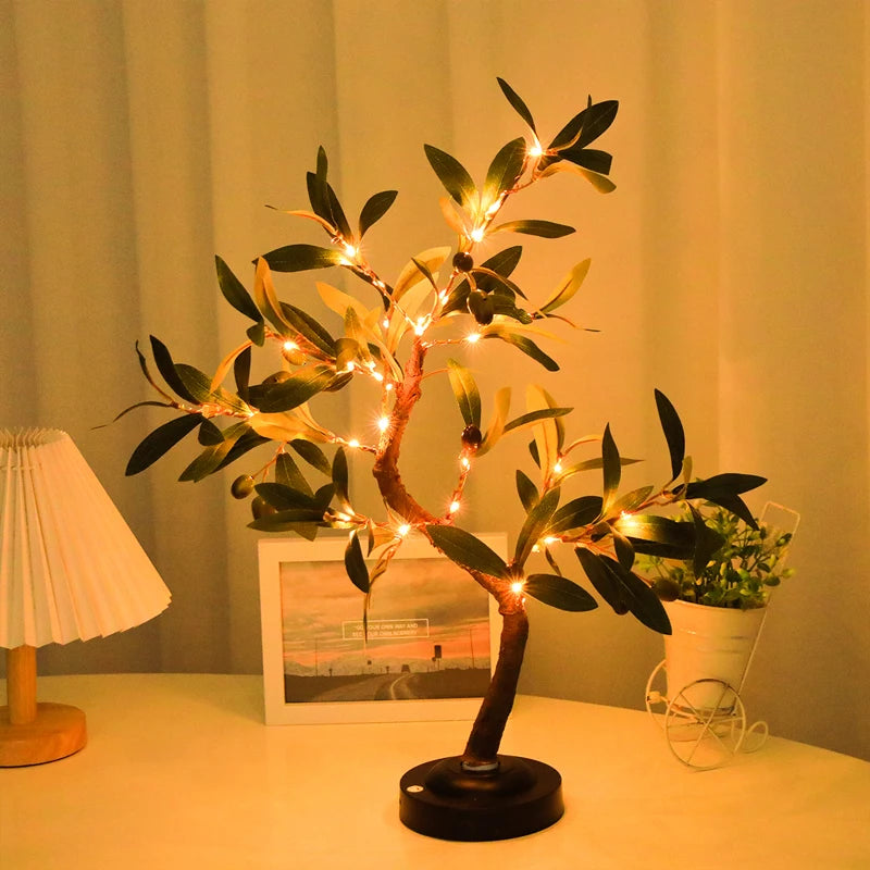 LED Tree Sheap Lights, Atmosphere Light, Table lamps, Indoor Living Room, Bedroom, Store, Summer Decoration - Jamboshop.com