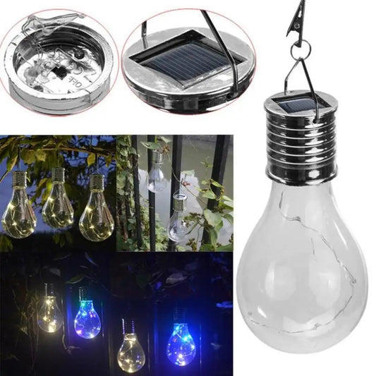 Outdoor Hanging LED Solar Lights Waterproof Rotatable For Party Garden Home Patio Camping Decor Lamp Bulb Hanging Lanterns - Jamboshop.com