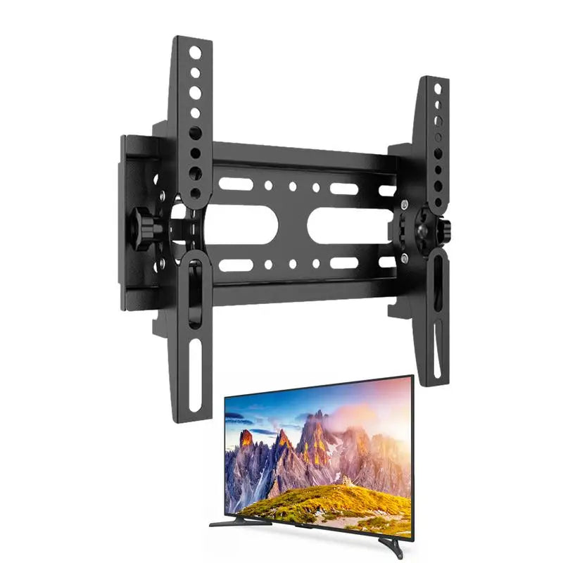 Wall Mount TV Bracket Flexible Adjustment TV Monitor Bracket Mount Articulating Arm Adjustable Wall TV Stand Mount for Bedroom