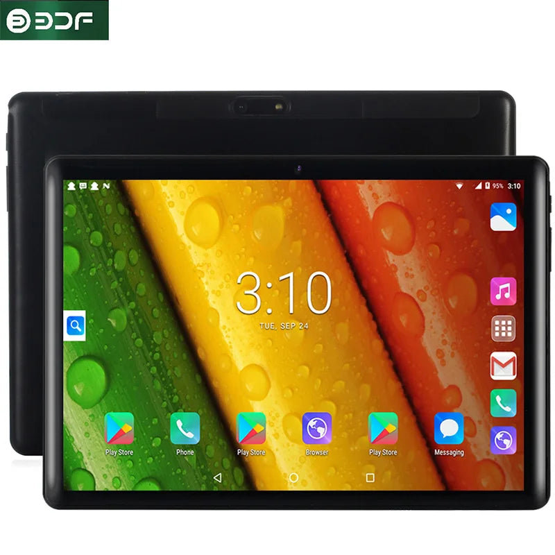 10.1 Inch Tablets Octa Core Dual SIM Cards 4GB RAM 64GB Storage 3G Phone Calling Tab Hipad Pro Android 9.0 Tablet