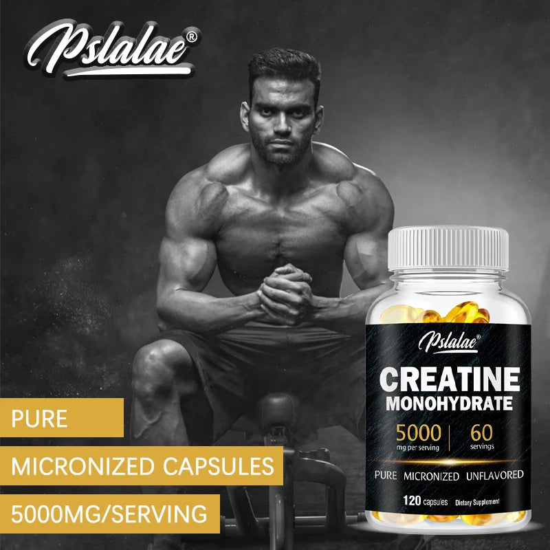 Creatine Monohydrate Gluten-Free Supplement, Non-GMO