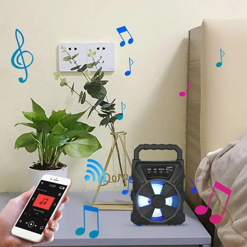 Wireless Karaoke Machine Portable Blue Tooth Speaker System Player Karaoke Machine For Kids Adults Home