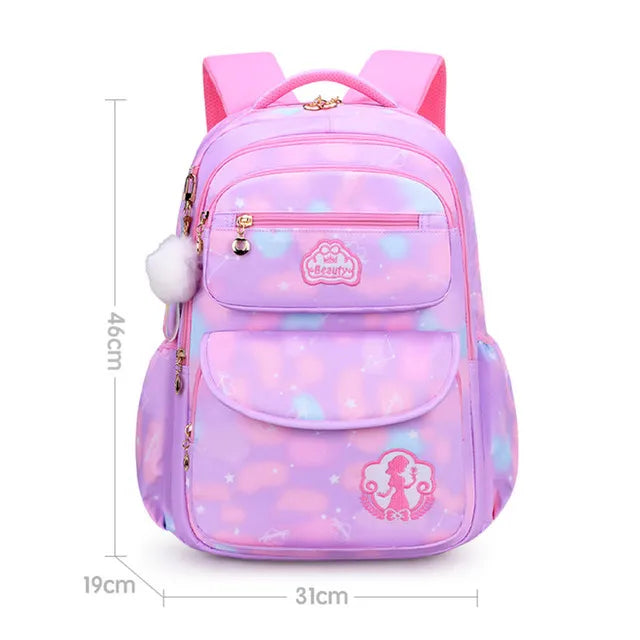 Girl School Bag Backpack Back Pack For Teenager Women Children Female Pink Schoolbag Primary High Bagpack Class Teens Child Kids - Jamboshop.com