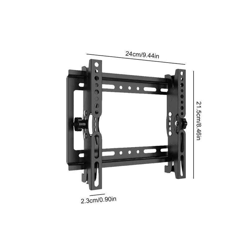 Wall Mount TV Bracket Flexible Adjustment TV Monitor Bracket Mount Articulating Arm Adjustable Wall TV Stand Mount for Bedroom