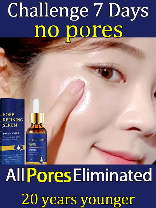 Removing Large Pores Pore Shrinking Serum Face Tightening Repairing Facial Pore Remover Minimizing Moisturizing Skin Care - Jamboshop.com