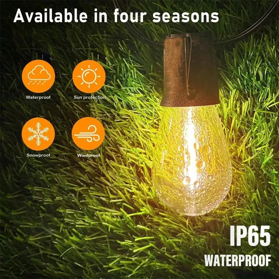 Solar Lights Outdoor Waterproof IP 65 30 LED ‎Solar Lights for Outside Hanging Party Garden Yard Home Wedding Christmas Decor - Jamboshop.com