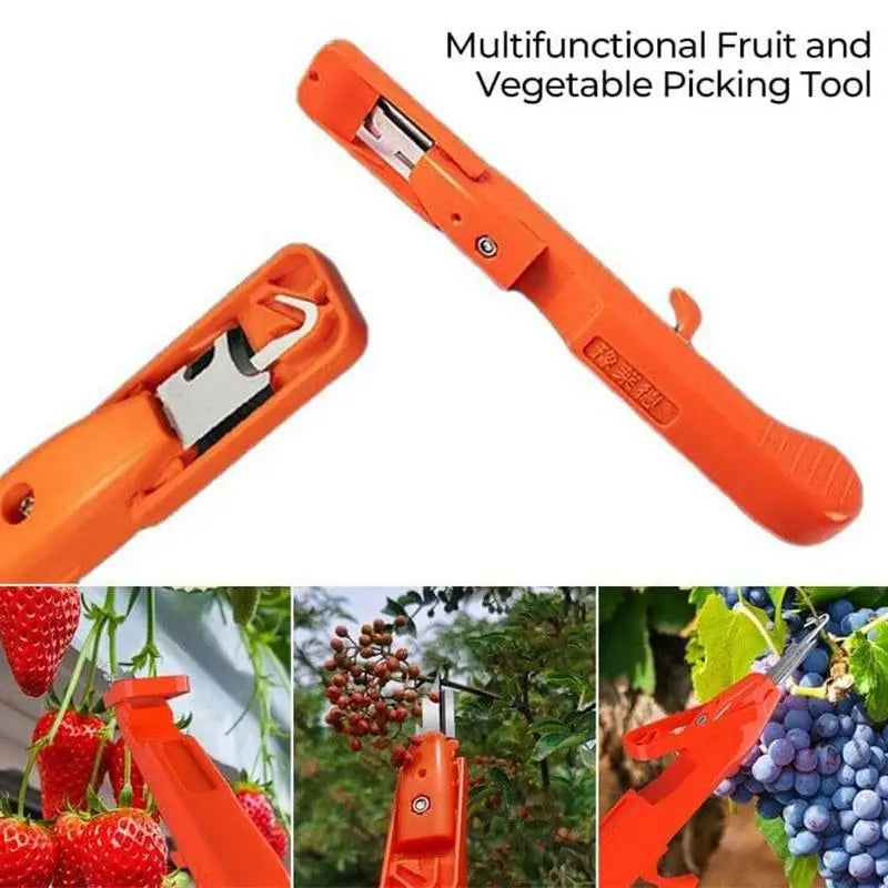 Pepper Gathering Tools Multifunctional Grape Picking Tool Kitchen Chopping Gadgets For Farm Restaurant Hotel Dorm And Garden