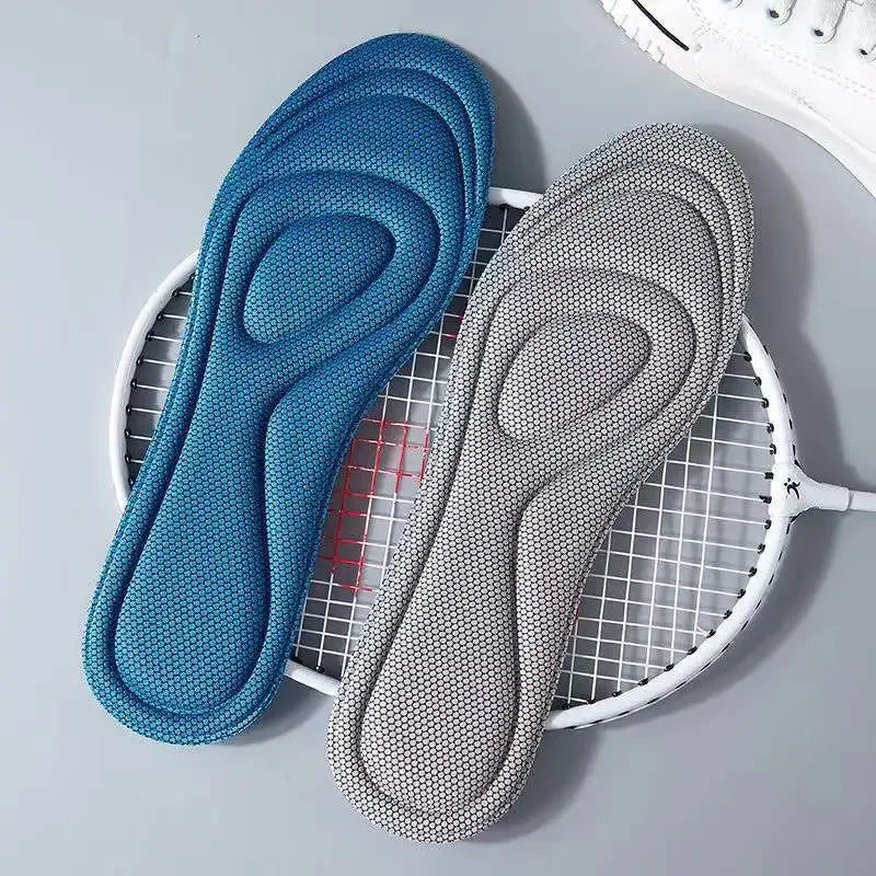 Memory Foam Orthopedic Insoles for Shoes Antibacterial Deodorization Sweat Absorption Insert Sport Shoes Running Pads