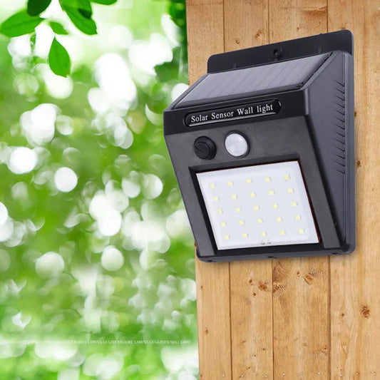 Durable Practical Waterproof 30 LED Solar Power PIR Motion Sensor Garden Wall Light Outdoor Home Light - Jamboshop.com