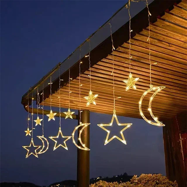 Christmas Decorations For Home Curtain Fairy String LED Light Garland Xmas Light Christmas Tree Decor Navidad 2023 Ornament - Jamboshop.com