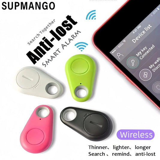 Mini GPS Tracker Bluetooth Outdoor Anti-lost Device Pet Wallet Tracking Two-Way Positioning LOS/Android Smart Locator Accessorie - Jamboshop.com