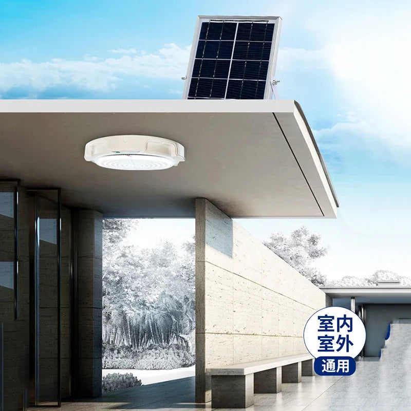 Intelligent High-power Solar Induction Light for Home Outdoor and Indoor LED Solar Ceiling Light Waterproof with Remote Control - Jamboshop.com