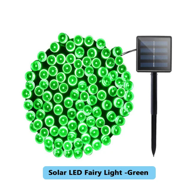 Solar lamp string Outdoor Lighting led 7M 22M 200LEDs For Garden Decoration Christmas Fairy Light Home Solar Power Lamp - Jamboshop.com