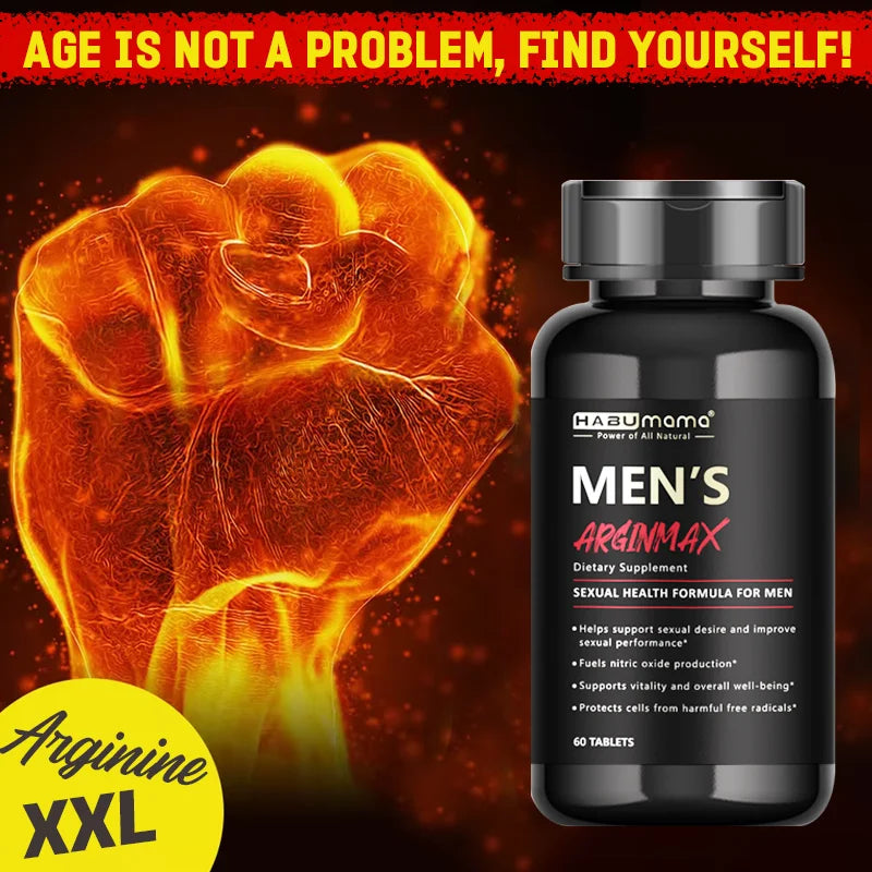 Best Male Enhancing Supplement With Arginine - Natural Muscle Builder Enlargement Pills & Test Booster