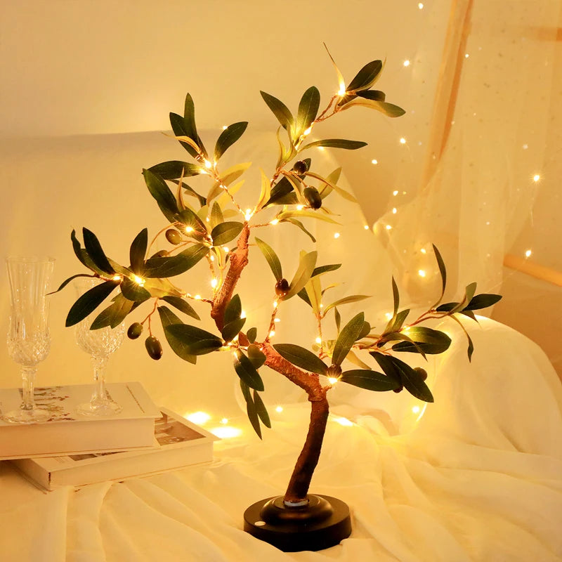 LED Tree Sheap Lights, Atmosphere Light, Table lamps, Indoor Living Room, Bedroom, Store, Summer Decoration - Jamboshop.com