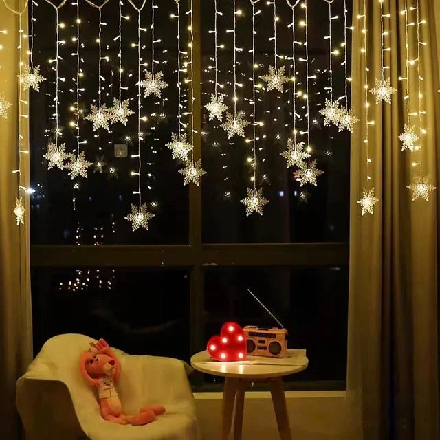 Christmas Decorations For Home Curtain Fairy String LED Light Garland Xmas Light Christmas Tree Decor Navidad 2023 Ornament - Jamboshop.com