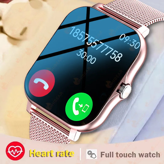 2024 Smart Watch For Men Women Gift 1.69' Full Touch Screen Sports Fitness Watches Bluetooth Calls Digital Smartwatch Wristwatch