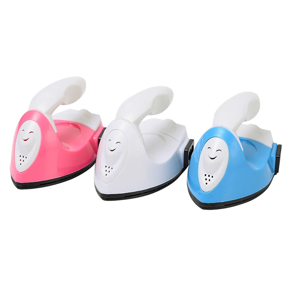 Mini Electric Iron Portable Travel Craft Clothing Sewing Pad Electric Protection Household Cover Iron Supplies with Ironing Pads