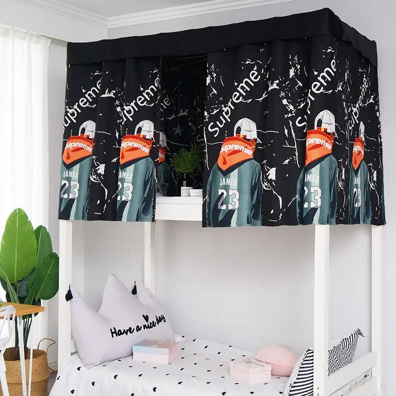 Dormitory Canopy Bed Curtains Bunk Single Curtain Student Bed Dustproof Privacy Protection Mosquito Net Bedroom Home Decor - Jamboshop.com